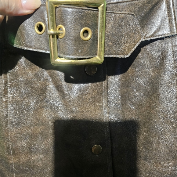 VINTAGE Bryant 9 Ltd By Susie Leather Vest EUC - SMALL PTP 18 - Picture 5 of 5